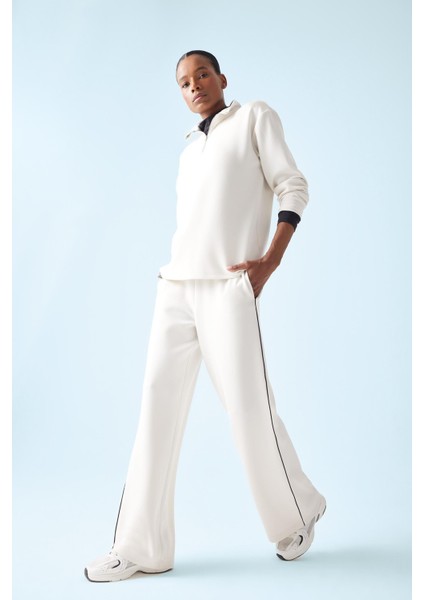 Fit Wide Leg Geniş Paça Cepli Standart Boy Modal Soft Touch Pantolon