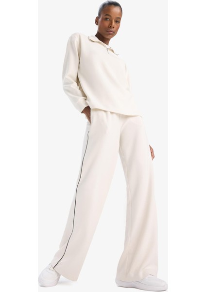 Fit Wide Leg Geniş Paça Cepli Standart Boy Modal Soft Touch Pantolon modelleri