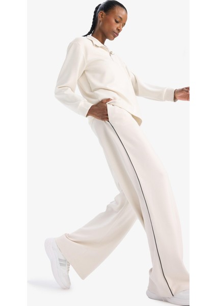 Fit Wide Leg Geniş Paça Cepli Standart Boy Modal Soft Touch Pantolon fırsatları