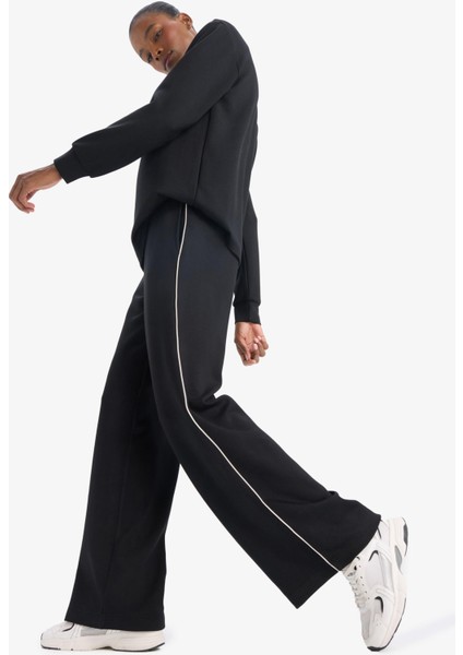 Fit Wide Leg Geniş Paça Standart Boy Modal Sporcu İnce Pantolon D7128AX25SP fiyatları