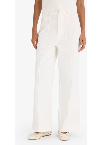 Wide Leg Cepli Yüksek Bel Gabardin Pantolon F1649AX25AU indirimleri