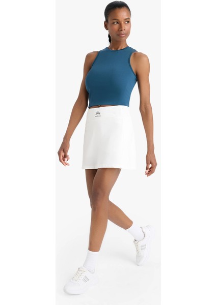 Fit NBA Los Angeles Lakers İçi Taytlı Mini Etek E2785AX25SM fırsatları