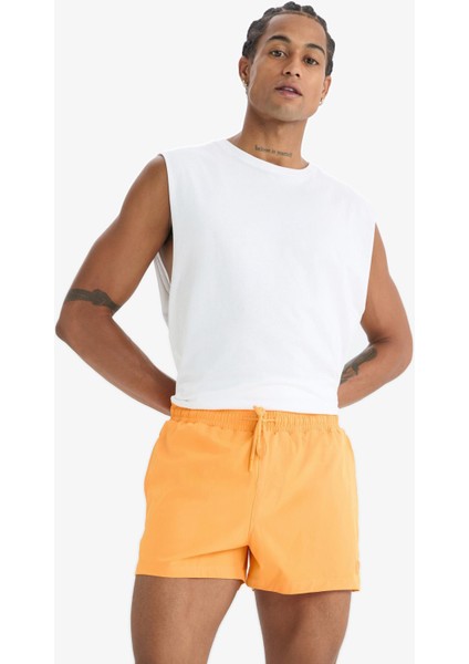 Fit Andy Baskılı Esnek Dokulu Kısa Boy Sporcu Deniz Şortu B5987AX25HS modelleri