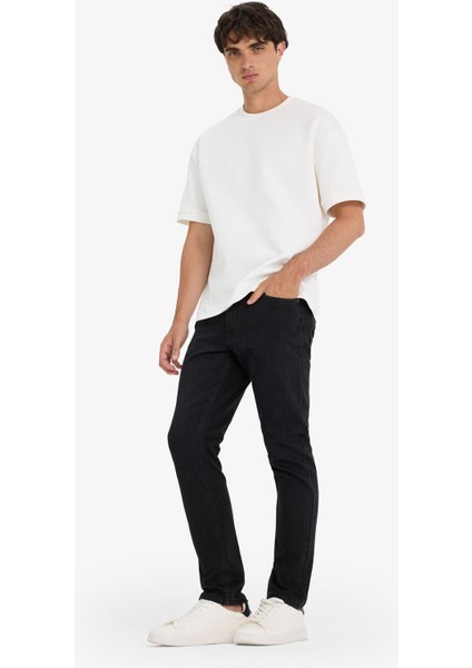 Pedro Slim Fit Dar Kalıp Normal Bel Dar Paça Jean Pantolon R8788AZ25AU