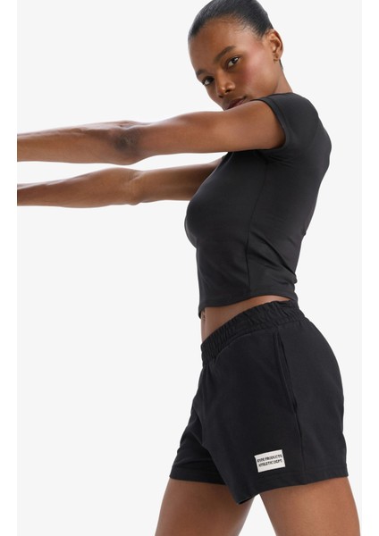 Fit Slim Fit Dar Kesim Kısa Paça Sporcu Şort U8375AZ25SP fırsatları