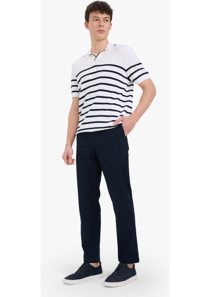 Regular Fit Normal Kesim Cepli Düz Paça Chino Pantolon D7349AX25AU fiyatları