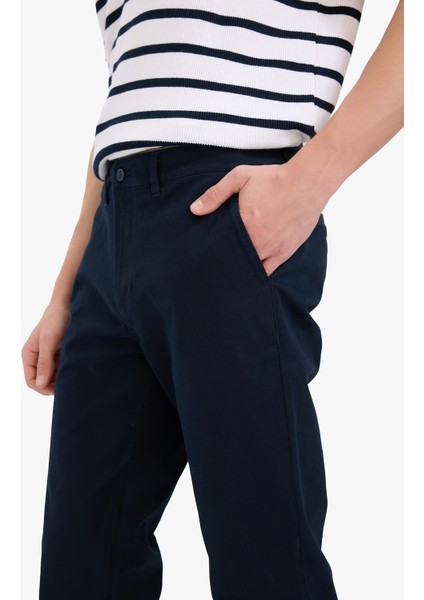 Regular Fit Normal Kesim Cepli Düz Paça Chino Pantolon D7349AX25AU indirimleri