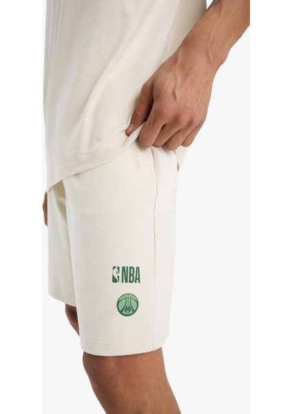 Fit NBA Milwaukee Bucks Standart Fit Kısa Paça Şort