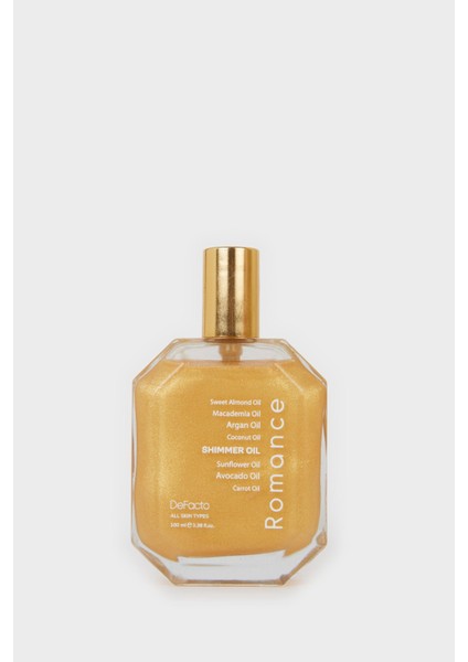 Kadın Defacto Shımmer Romance Floral - Fruity 100 ml Parıltılı Vücut Yağı E9461AXNS fiyatları