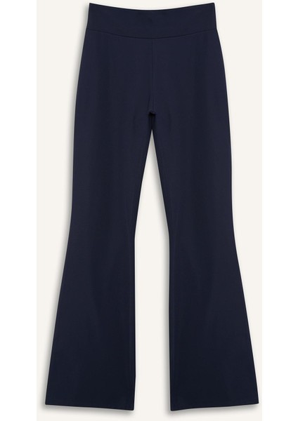 Fit Flare Fit Geniş Paça Sporcu Uzun Pantolon E7757AX25SP