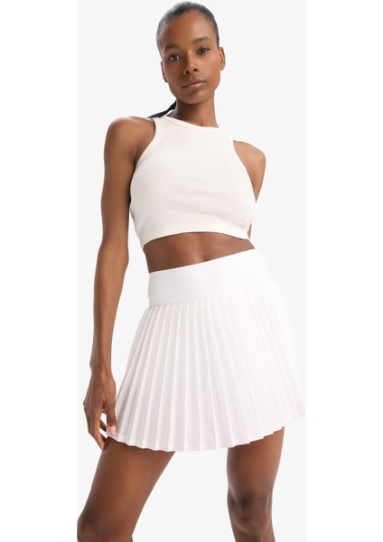 Fit Standart Fit İçi Taytlı Pileli Dokuma Etek E3361AX25SM indirimleri