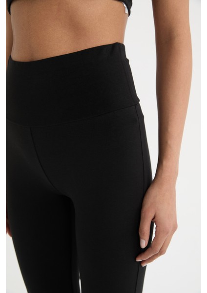 Fit Flare Fit İspanyol Paça Beli Saran Pamuklu Sporcu Eşofman Altı C5275AX25SP indirimleri