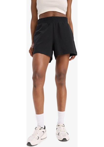 Fit Oversize Geniş Kalıp Kısa Paça Sporcu Şort C6135AX25SM