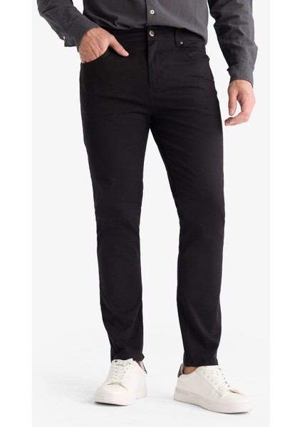 Slim Fit Dar Kesim Dar Paça Cepli Pantolon B2089AX25AU indirimleri
