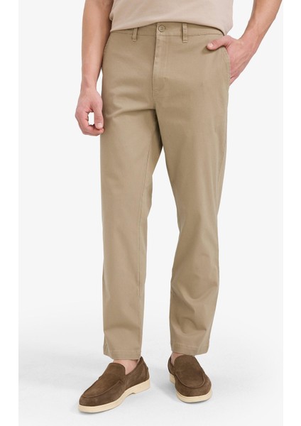 Regular Fit Normal Kesim Cepli Düz Paça Chino Pantolon D7349AX25AU fırsatları