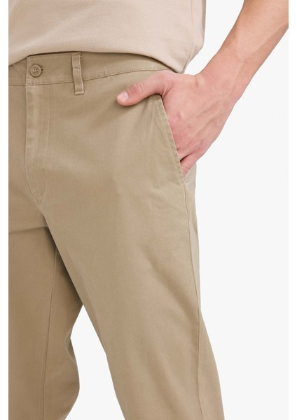 Regular Fit Normal Kesim Cepli Düz Paça Chino Pantolon D7349AX25AU indirimleri