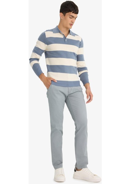 Regular Fit Normal Kesim Cepli Düz Paça Chino Pantolon D7349AX25AU fiyatları