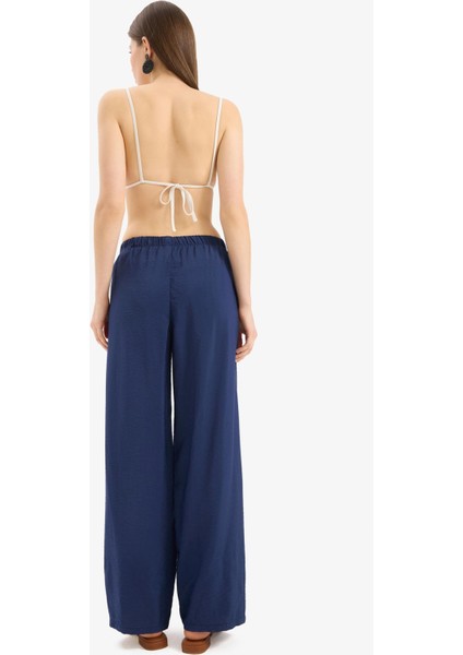 Regular Fit Beli Lastikli Plaj Pantolonu-Fall in Love E1172AX25SM indirimleri