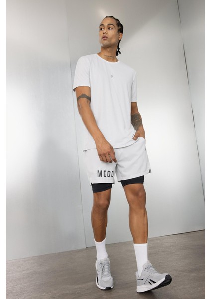 Fit Slim Fit Dar Kesim Fermuarlı Telefon Cepli Sporcu Taytlı Şort Z2147AZ24AU fiyatları