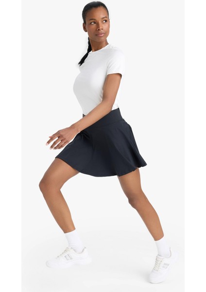 Fit İçi Taytlı Pileli Mini Etek E3501AX25SM fırsatları