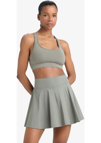 Fit İçi Taytlı Pileli Mini Etek indirimleri