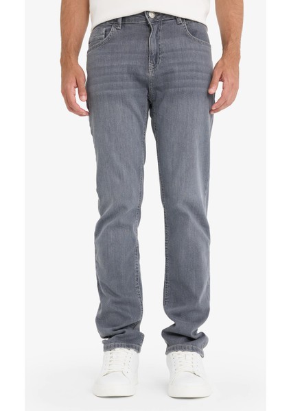 Sergio Regular Fit Normal Kalıp Normal Bel Boru Paça Jean Pantolon B7349AX25AU fırsatları