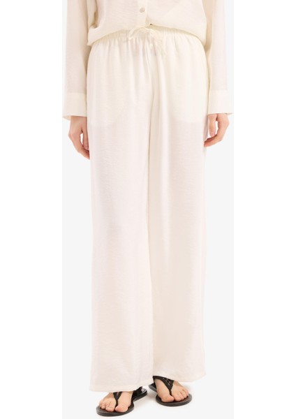 Regular Fit Beli Lastikli Plaj Pantolonu-Fall in Love fırsatları