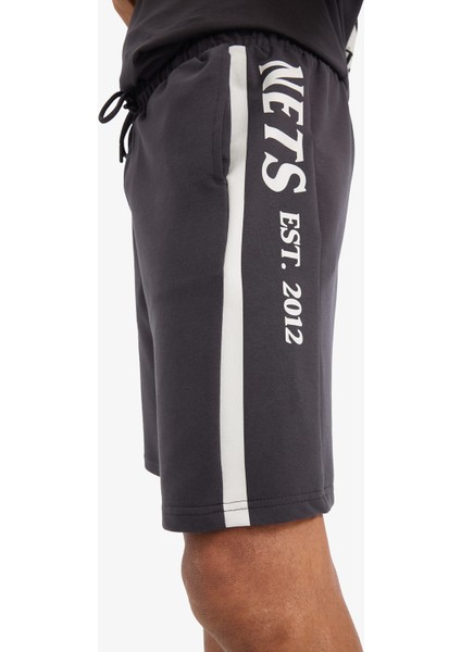 Fit NBA Brooklyn Nets Oversize Geniş Kalıp Kısa Paça Şort E2188AX25SM indirimleri