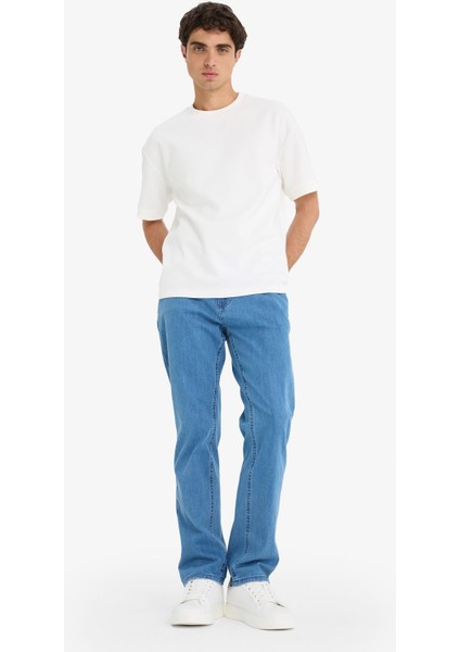 Sergio Regular Fit Normal Kalıp Normal Bel Boru Paça Jean Pantolon F5653AX25AU