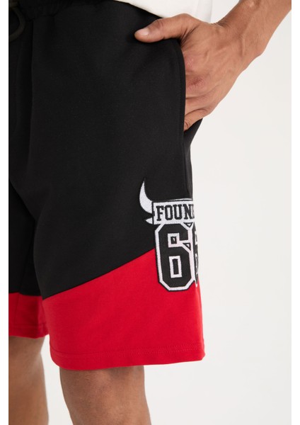 fit Nba Chicago Bulls Standart Fit Düz Paça ŞORT B9894AX25SP indirimleri