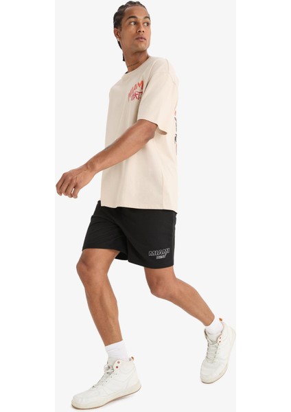 Fit NBA Miami Heat Standart Fit Kısa Paça Şort B9915AX25SP