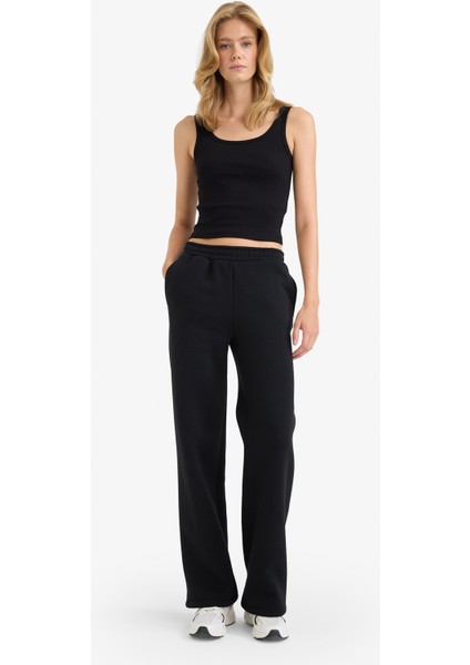 Straight Fit Kalın Eşofman Altı Cepli Standart Boy E9617AX25SP