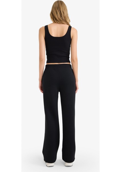 Straight Fit Kalın Eşofman Altı Cepli Standart Boy E9617AX25SP