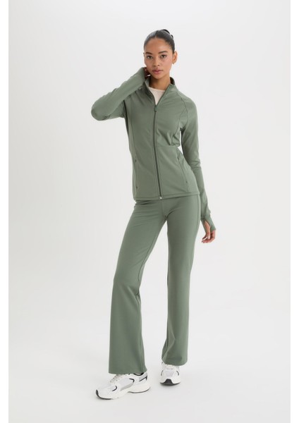 Fit Flare Fit Sporcu İnce Eşofman Altı İspanyol Paça Standart Boy Basic Düz B3988AX25SP fiyatları