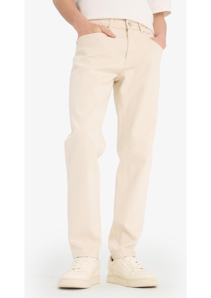 Slim Tapered Fit Dar Paça Jean Pantolon C9743AX25AU fırsatları