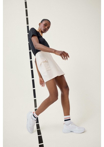 Fit NBA Chicago Bulls Standart Fit Beli Lastikli Cepli Etek