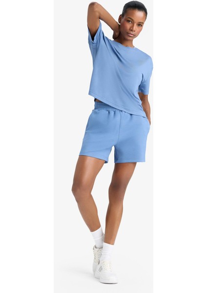 Standart Fit Kısa Paça Modal Şort C0467AX25SM indirimleri