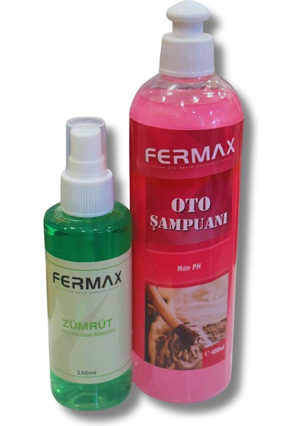 Oto Şampuan ve Fermax Koku (Zümrüt)