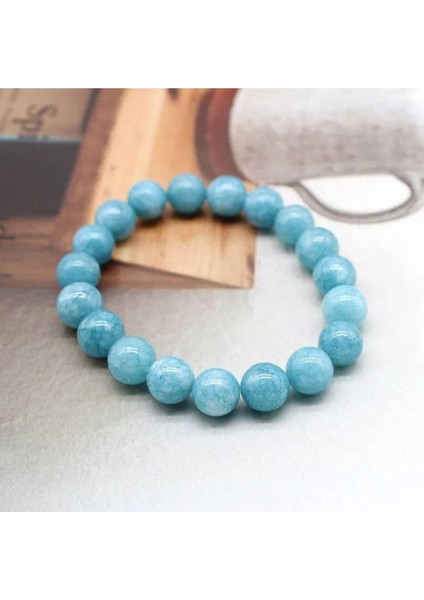 Kadın ve Erkekler Için Doğal Taş Turkuaz Bileklik, Şık ve Enerjik Aksesuar modelleri