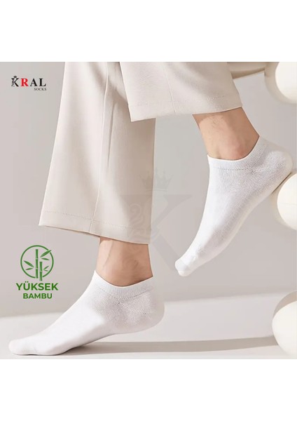 Erkek Bambu Sneaker Çorap 6 Çift - Dikişsiz, Terletmez, Hassas Dokuma fiyatları