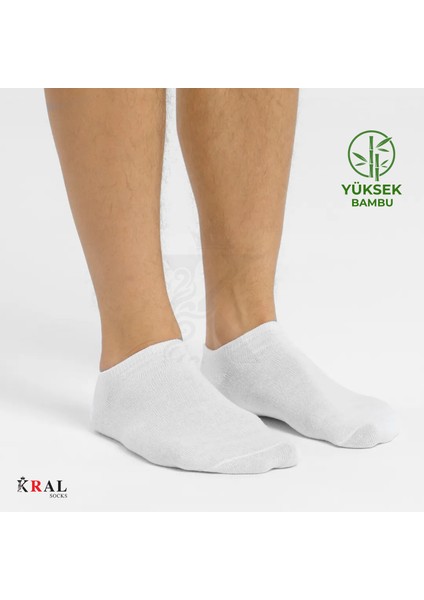 Erkek Bambu Sneaker Çorap 6 Çift - Dikişsiz, Terletmez, Hassas Dokuma modelleri