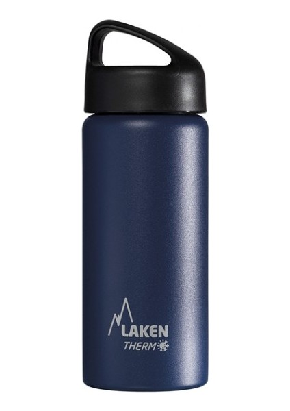 Çelik 18/8 Classic Termos Şişe 0,50L - Mavi