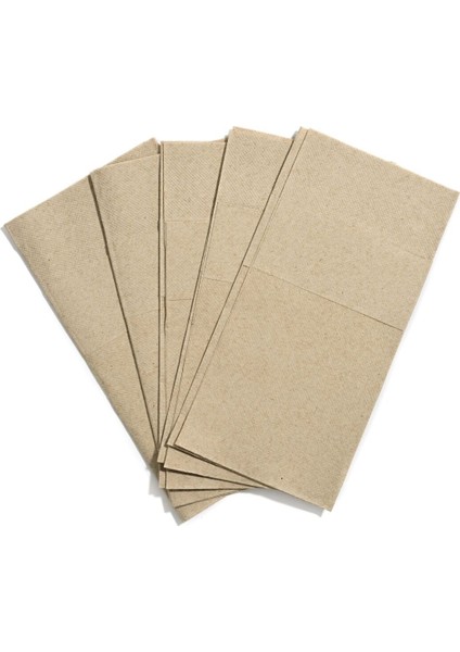 Çift Kat Kraft Cepli Peçete 1/ 8 40X40 cm (Açık Hali) 50 Adet fiyatları