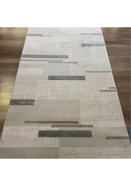 Aria 1106 Vizon Pamuk Tabanlı Modern Halı