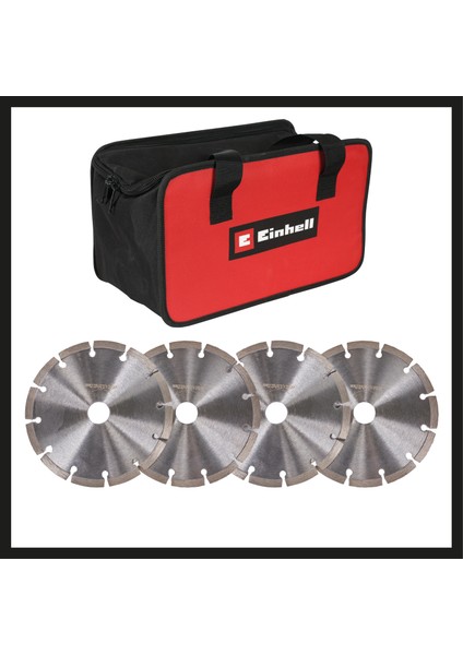 Kanal Açma Makinesi TE-MA 1700 (1.700 W, 38 mm'ye kadar kesme genişliği ayarı, 40 mm'ye kadar kesme derinliği , yumuşak başlatma, aşırı yük koruması, 4 adet elmas kesme diski dahil) - 4350740