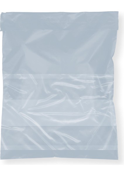 Baskısız Cepli Gri Kargo Poşeti 30X37+5 cm - 100 Adet