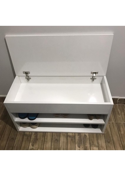 Ayakkabılık Puflu Minderli Sandıklı Kapı Önü Ayakkabılık fiyatları