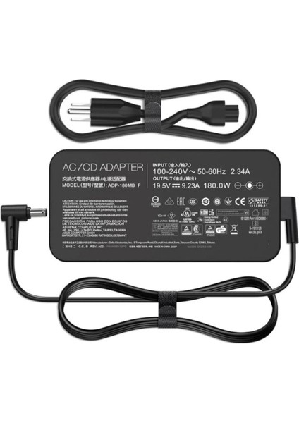 Asus Uyumlu Strix GL502VS-GZ287, GL502VS-GZ302T Notebook Adaptörü, Şarj Aleti Cihazı 180W