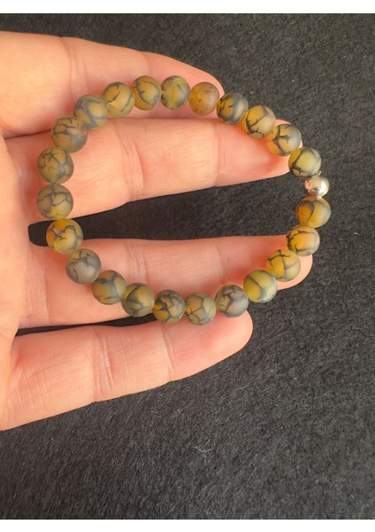 Doğal Taş Bileklik, Yengeç Akik, Şık ve Enerjik Tasarım, Rahat Kullanım fiyatları