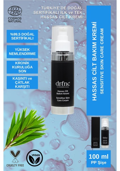 Hassas Cilt Bakım Kremi 100 ml